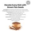 Brown Flax Seeds 2 Lbs